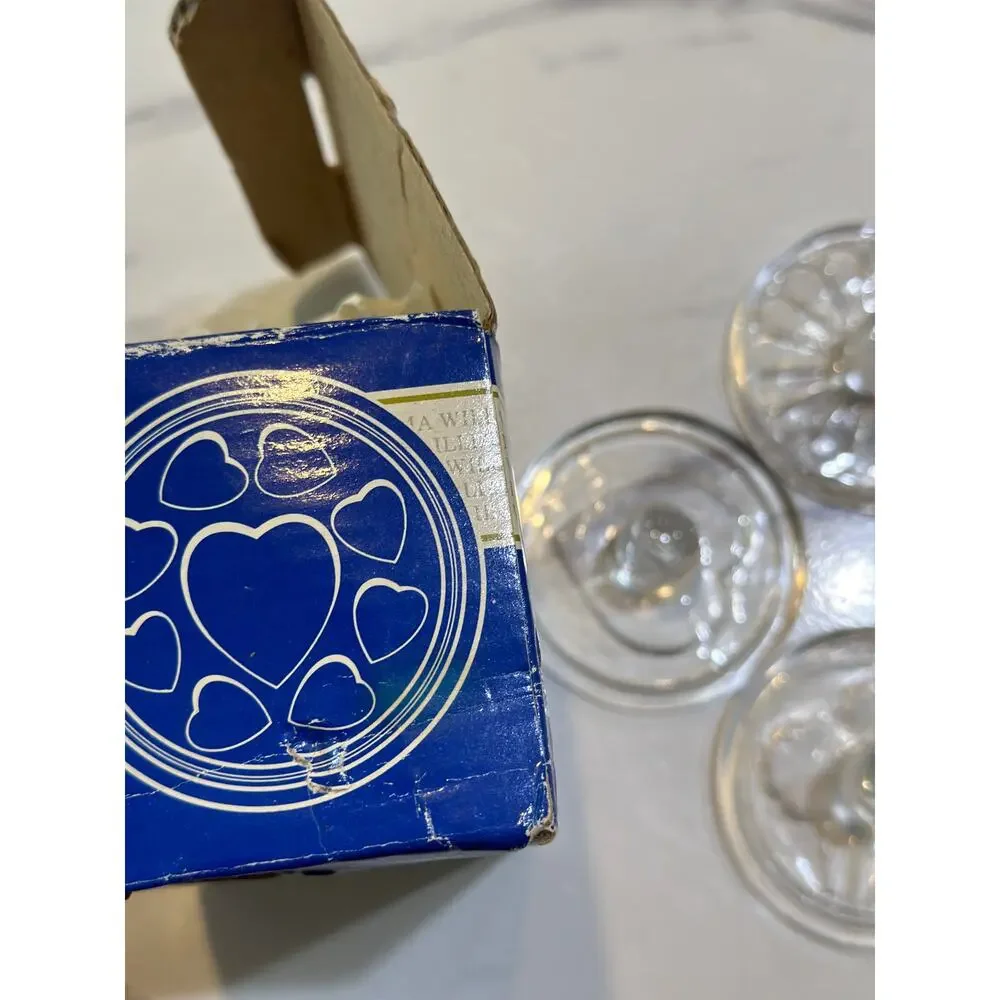Vintage Williams Sonoma Glass Cookie Stamps - Pack of 4